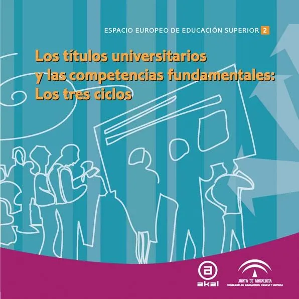 Pérez Gómez, A. I., Soto Gómez, E., Sola Fernández, M. y Serván Núñez, M. J. 2009. Los títulos universitarios y las competencias fundamentales: Los tres ciclos. Madrid: Akal. ISBN: 9788446030393. Enlace