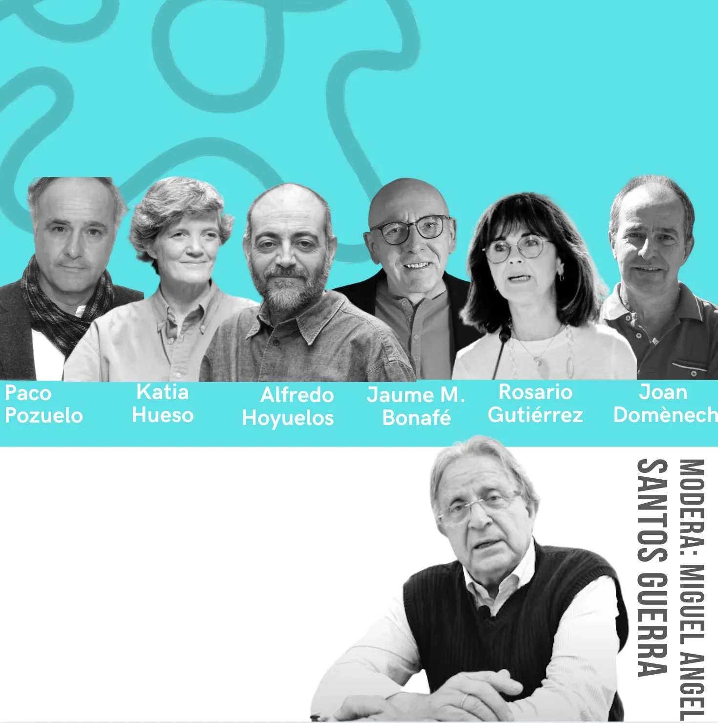 Quienes intervinieron en «Contextos: tiempos, espacios y estructuras de gestión para lo educativo»